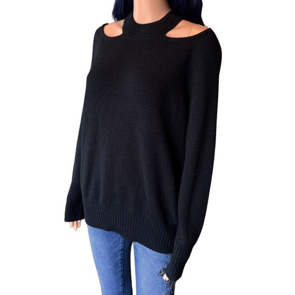 Jason Wu Collective Cold Shoulder Sweater - Picture 6 of 9